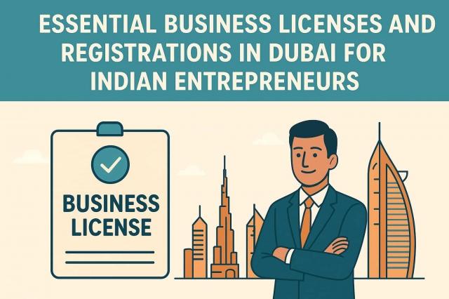 Essential Business Licenses and Registrations in Dubai for Indian Entrepreneurs